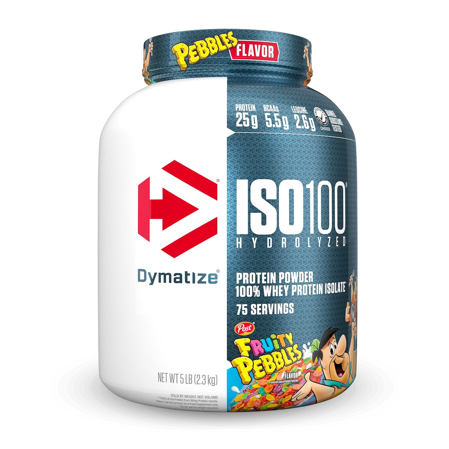 Dymatize ISO 100 - Proteína Fruity Pebbles 5lbs