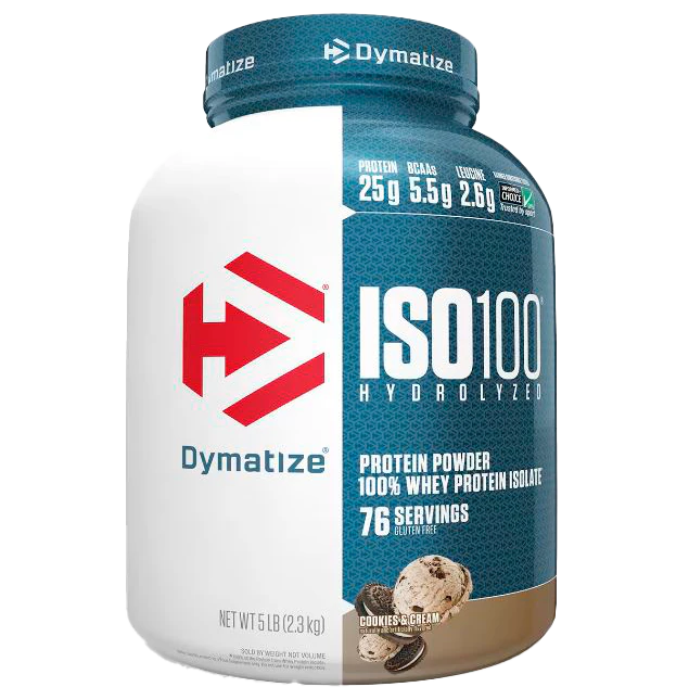 Dymatize ISO 100 - Proteína Cookies & Cream 5lbs