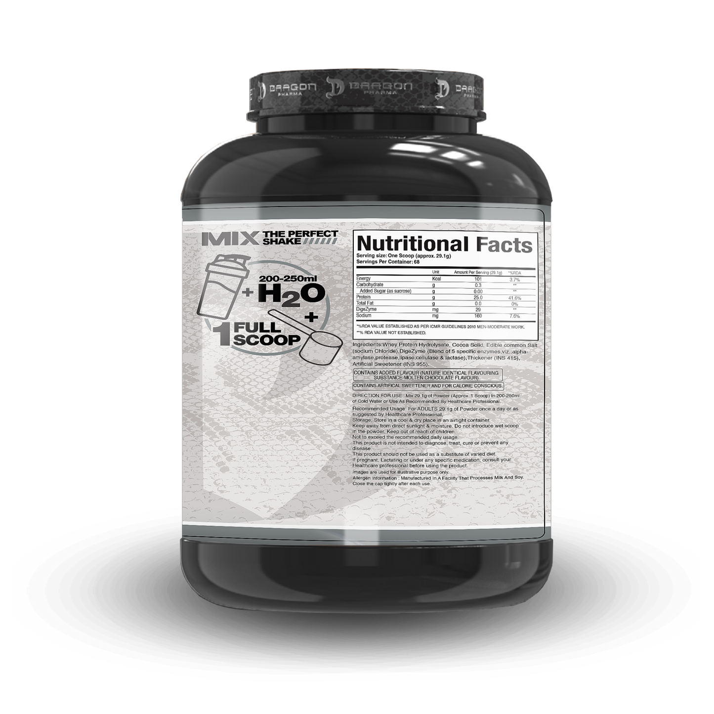 Dragon Pharma Proteina Wheyphorm - Vainilla 5lbs