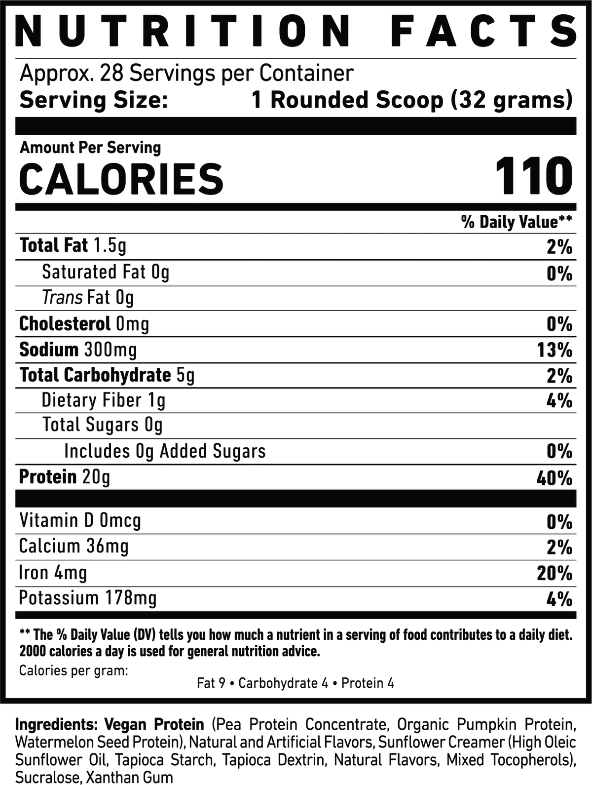 GHOST® VEGAN Protein Banana Pancake Batter 2.2 lbs