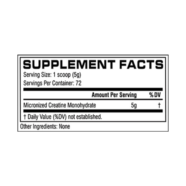 Creatina Micronizada Cellucor 360 Gr 72 Serv