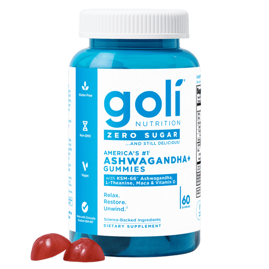 Goli Ashwagandha Zero Sugar - 60 Gummies