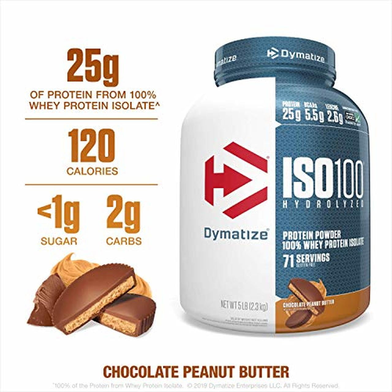 Dymatize ISO 100 - Proteína Peanut Butter 5lbs