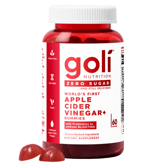 Goli Apple Cider Vinegar Zero Sugar - 60 Gummies