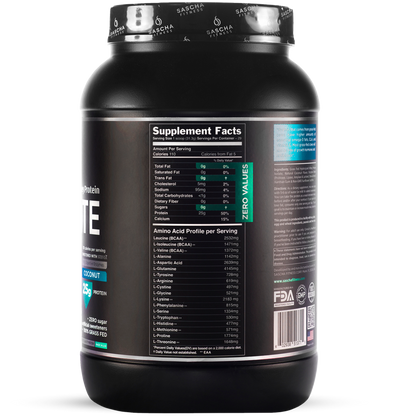 Sascha Fitness Hydrolyzed Whey - Coco 2.1lbs