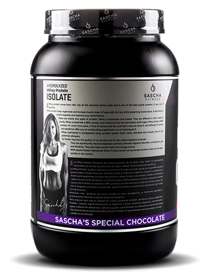 Sascha Fitness Hydrolyzed Whey - Chocolate 2.1lbs