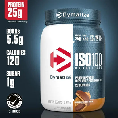 Dymatize ISO 100 - Proteína Peanut Butter 5lbs
