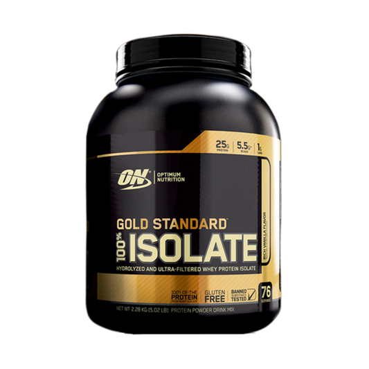 On Gold Standard 100% Isolate - VAINILLA 5lbs