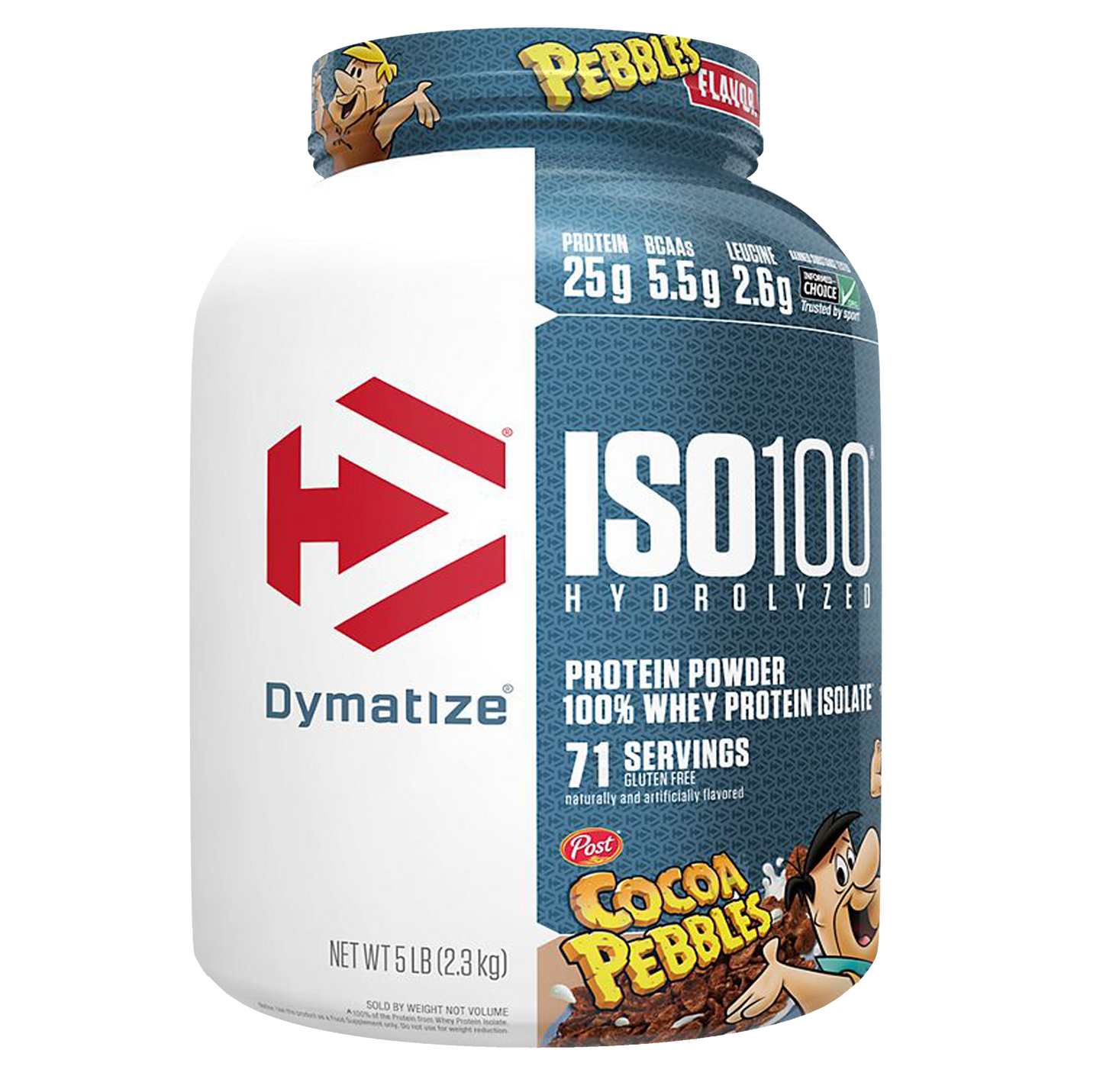 Dymatize ISO 100 - Proteína Cocoa Pebbles 5lbs