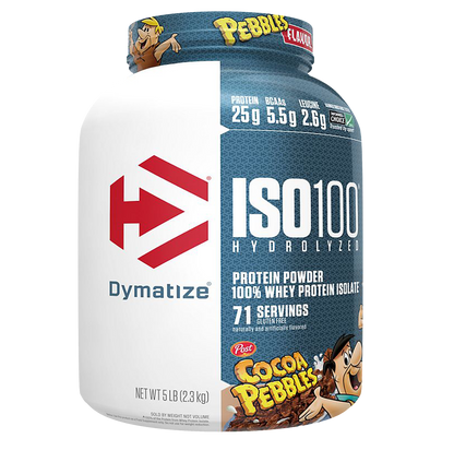 Dymatize ISO 100 - Proteína Cocoa Pebbles 5lbs
