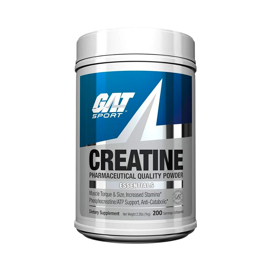GAT Creatina Monohidratada 1kg - 200 servicios