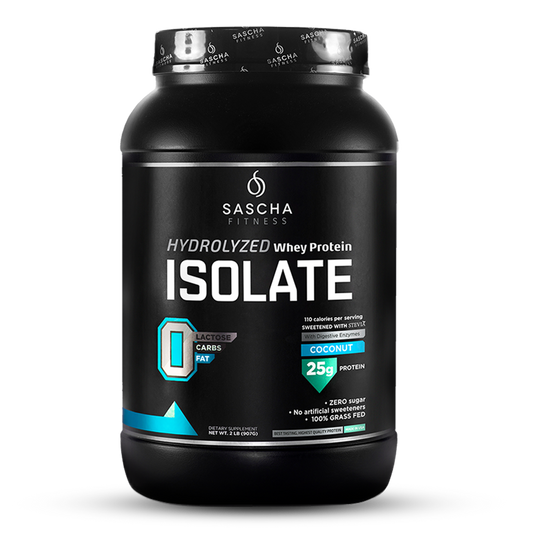 Sascha Fitness Hydrolyzed Whey - Coco 2.1lbs