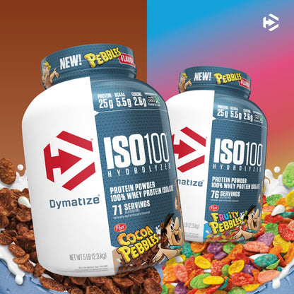 Dymatize ISO 100 - Proteína Cocoa Pebbles 5lbs