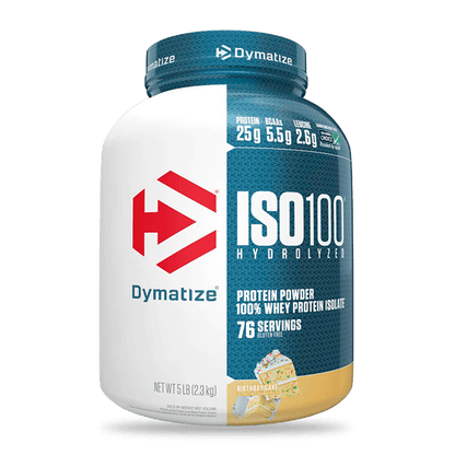 Dymatize ISO 100 - Proteína Birthday Cake 5lbs