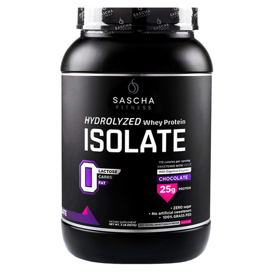 Sascha Fitness Hydrolyzed Whey - Chocolate 2.1lbs