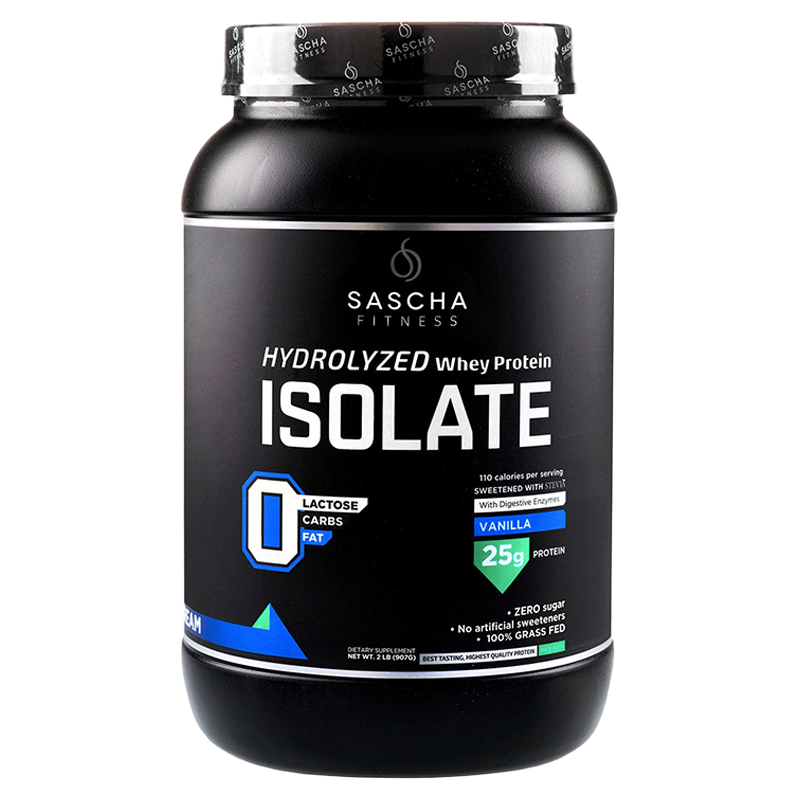 Sascha Fitness Hydrolyzed Whey - Vainilla 2.1lbs